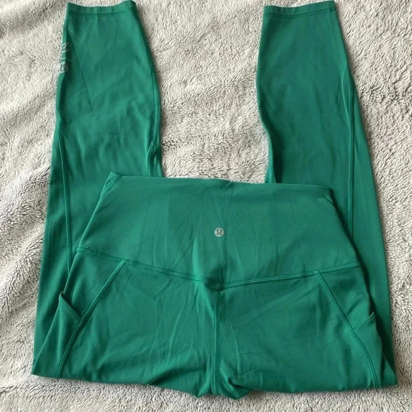 Lululemon x Peloton size 10 high rise pant with pockets 25” BNWOT - Picture 5 of 7